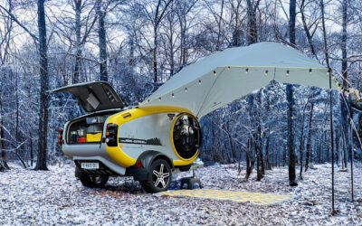 Winterkamperen in Nederland: comfortabel en gezellig met de MINK Sports-camper 2.0